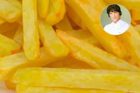 Chef Jordi Cruz presenta deliciosas recetas con patatas, como estas crujientes patatas fritas.