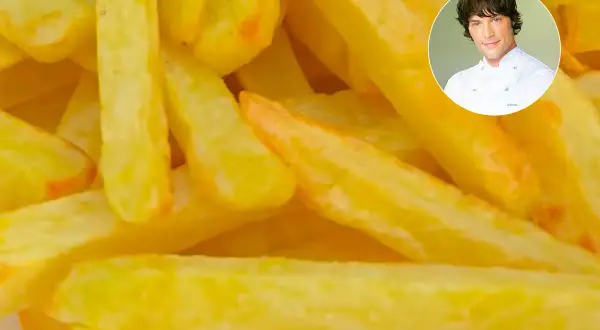 Chef Jordi Cruz presenta deliciosas recetas con patatas, como estas crujientes patatas fritas.