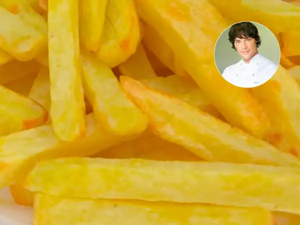 Chef Jordi Cruz presenta deliciosas recetas con patatas, como estas crujientes patatas fritas.